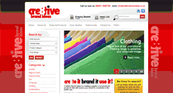 Desktop Screenshot of cre8tivebrandideas.co.uk